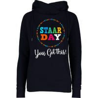 Funny Test Staar Day Mode On Teacher Testing Ideas School Womens Funnel Neck Pullover Hood