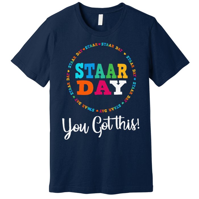 Funny Test Staar Day Mode On Teacher Testing Ideas School Premium T-Shirt