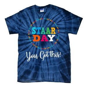 Funny Test Staar Day Mode On Teacher Testing Ideas School Tie-Dye T-Shirt