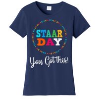 Funny Test Staar Day Mode On Teacher Testing Ideas School Women's T-Shirt