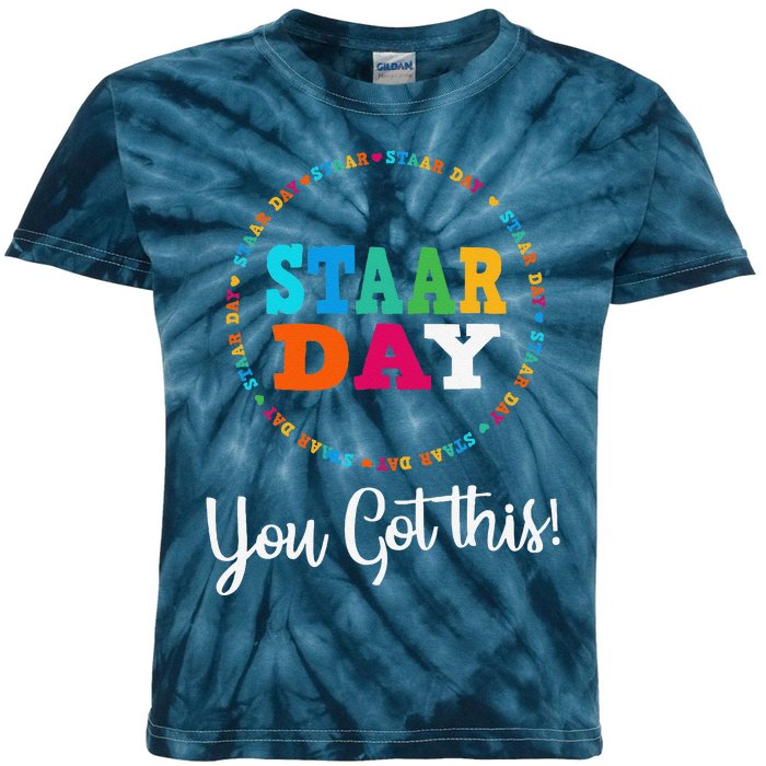 Funny Test Staar Day Mode On Teacher Testing Ideas School Kids Tie-Dye T-Shirt