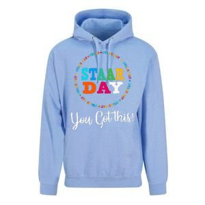 Funny Test Staar Day Mode On Teacher Testing Ideas School Unisex Surf Hoodie