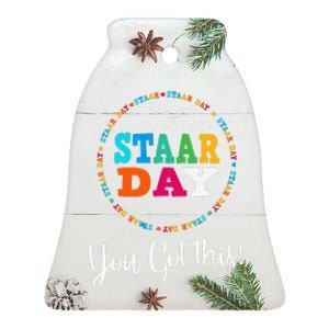 Funny Test Staar Day Mode On Teacher Testing Ideas School Ceramic Bell Ornament