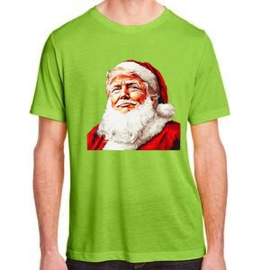 Funny Trump Santa Hat Donald Trump Christmas New Year Xmas Adult ChromaSoft Performance T-Shirt