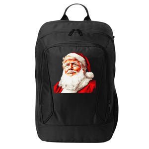 Funny Trump Santa Hat Donald Trump Christmas New Year Xmas City Backpack