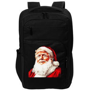 Funny Trump Santa Hat Donald Trump Christmas New Year Xmas Impact Tech Backpack