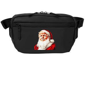 Funny Trump Santa Hat Donald Trump Christmas New Year Xmas Crossbody Pack