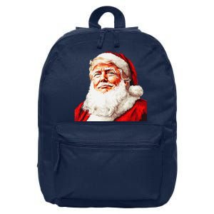 Funny Trump Santa Hat Donald Trump Christmas New Year Xmas 16 in Basic Backpack