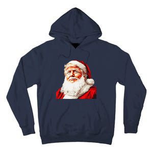 Funny Trump Santa Hat Donald Trump Christmas New Year Xmas Tall Hoodie