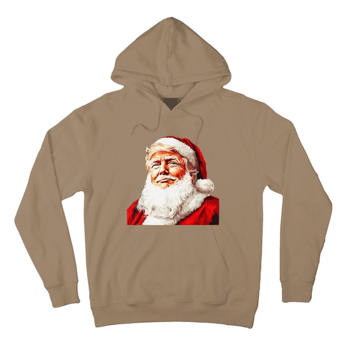 Funny Trump Santa Hat Donald Trump Christmas New Year Xmas Hoodie