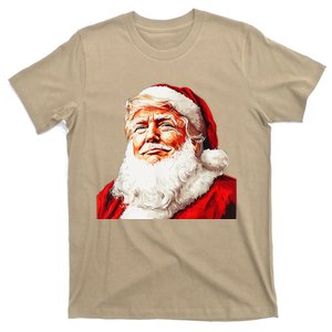 Funny Trump Santa Hat Donald Trump Christmas New Year Xmas T-Shirt