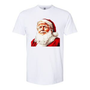 Funny Trump Santa Hat Donald Trump Christmas New Year Xmas Softstyle CVC T-Shirt