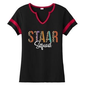 Funny Test Staar Day Squad Mode On Teacher Testing Ideas Ladies Halftime Notch Neck Tee