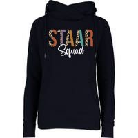 Funny Test Staar Day Squad Mode On Teacher Testing Ideas Womens Funnel Neck Pullover Hood