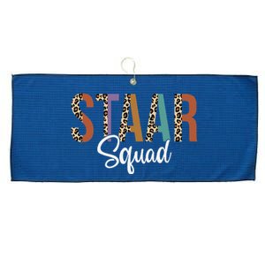 Funny Test Staar Day Squad Mode On Teacher Testing Ideas Large Microfiber Waffle Golf Towel