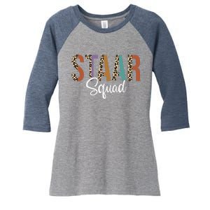 Funny Test Staar Day Squad Mode On Teacher Testing Ideas Women's Tri-Blend 3/4-Sleeve Raglan Shirt