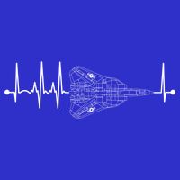 F14 Tomcat Schematic Airplane Pulse Ekg Pilot Heartbeat Cute Gift Button