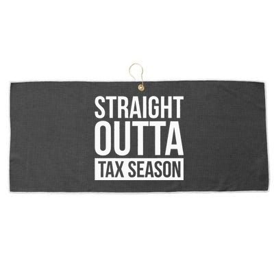 Funny Tax Season Gift Idea Tax Accountant Tax Large Microfiber Waffle Golf Towel