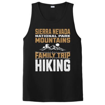 Family Trip Sierra Nevada National Park 2024 Mountain Hiking Great Gift PosiCharge Competitor Tank