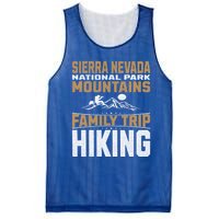 Family Trip Sierra Nevada National Park 2024 Mountain Hiking Great Gift Mesh Reversible Basketball Jersey Tank