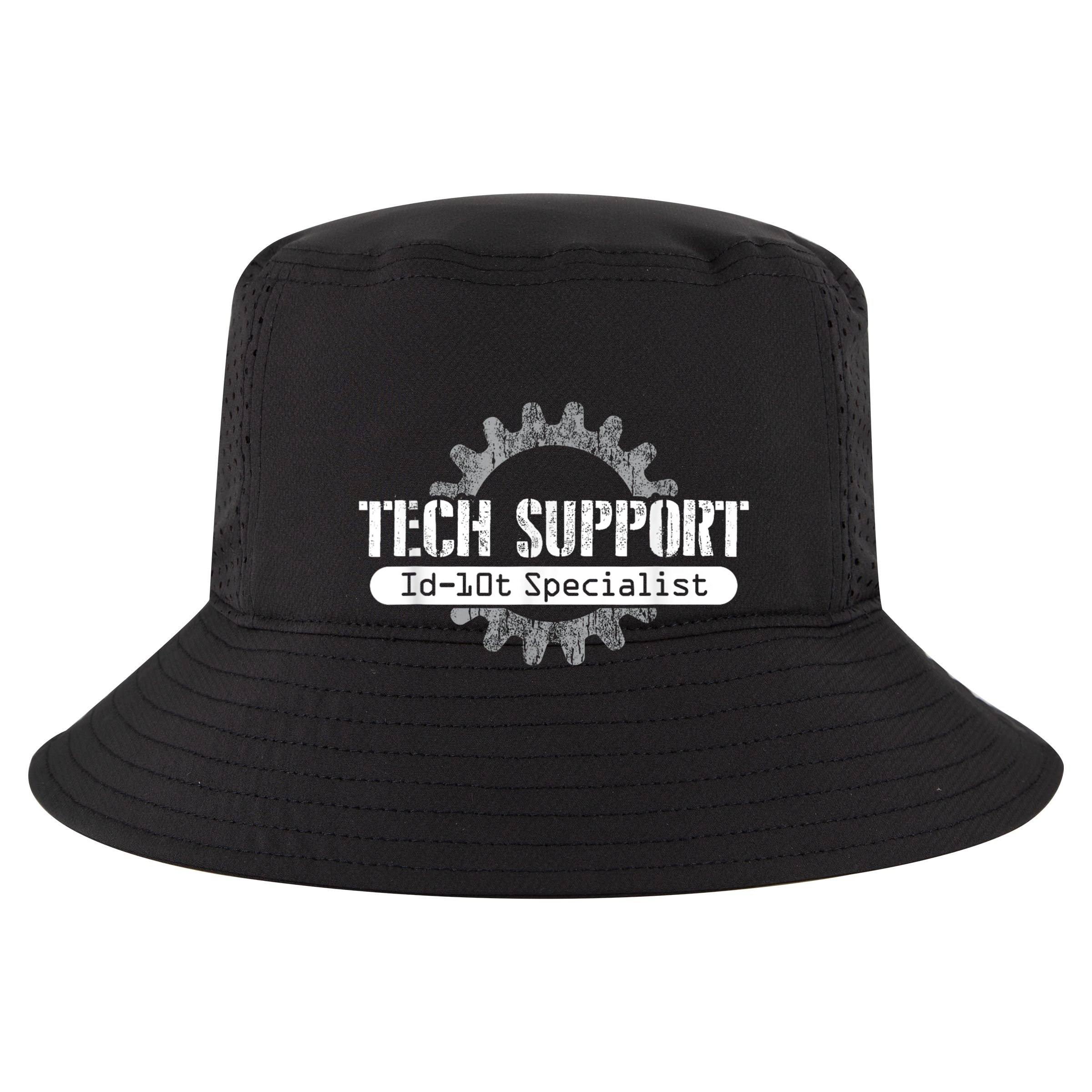 Funny Tech Support Id10t Computer Idiot Joke Mesh Reversible Basketball Jersey Tank