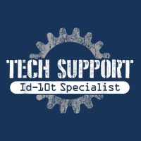 Funny Tech Support Id10t Computer Idiot Joke Infant Baby Jersey Bodysuit