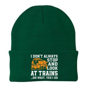 Funny Train Saying Freight Trains Trainspotter Knit Cap Winter Beanie