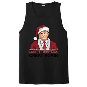 Funny Trump Santa Make Christmas Great Again Usa Holiday Gift PosiCharge Competitor Tank