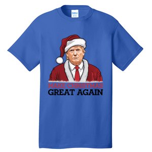 Funny Trump Santa Make Christmas Great Again Usa Holiday Gift Tall T-Shirt