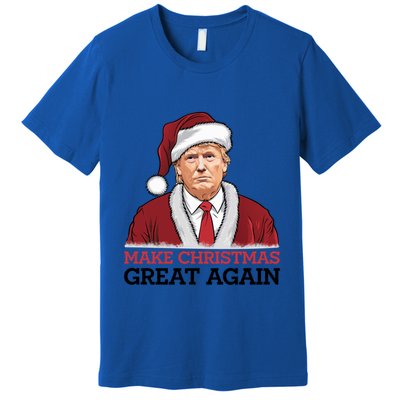 Funny Trump Santa Make Christmas Great Again Usa Holiday Gift Premium T-Shirt