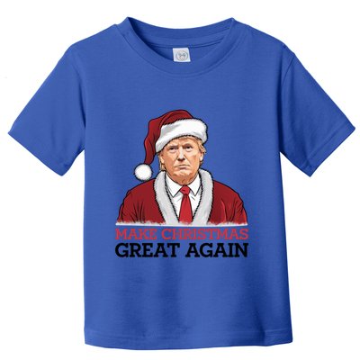 Funny Trump Santa Make Christmas Great Again Usa Holiday Gift Toddler T-Shirt
