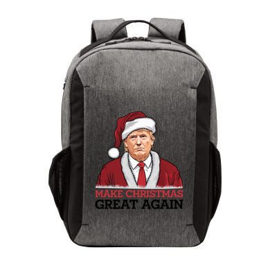 Funny Trump Santa Make Christmas Great Again Usa Holiday Gift Vector Backpack
