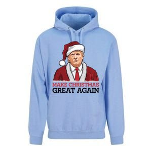 Funny Trump Santa Make Christmas Great Again Usa Holiday Gift Unisex Surf Hoodie