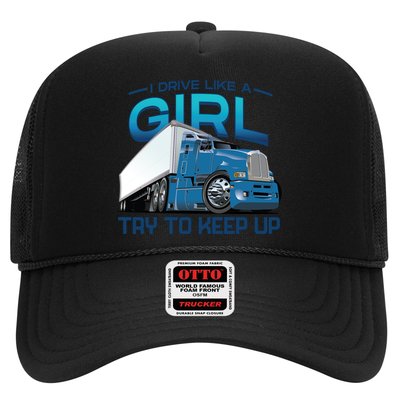Funny Trucker Semi Big Rig Truck Drivers Cool Gift Trucker Hat