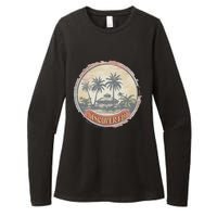 Fiji travel surf Fijian Polynesian Pride Vintage Womens CVC Long Sleeve Shirt