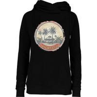 Fiji travel surf Fijian Polynesian Pride Vintage Womens Funnel Neck Pullover Hood