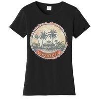 Fiji travel surf Fijian Polynesian Pride Vintage Women's T-Shirt