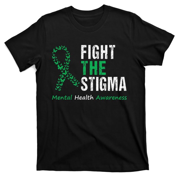 Fight The Stigma Mental Health Awareness T-Shirt