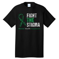 Fight The Stigma Mental Health Awareness Tall T-Shirt