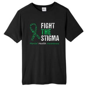 Fight The Stigma Mental Health Awareness Tall Fusion ChromaSoft Performance T-Shirt