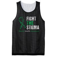 Fight The Stigma Mental Health Awareness Mesh Reversible Basketball Jersey Tank