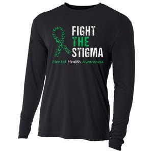 Fight The Stigma Mental Health Awareness Cooling Performance Long Sleeve Crew