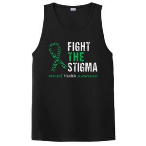 Fight The Stigma Mental Health Awareness PosiCharge Competitor Tank