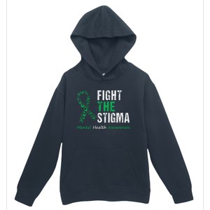 Fight The Stigma Mental Health Awareness Urban Pullover Hoodie