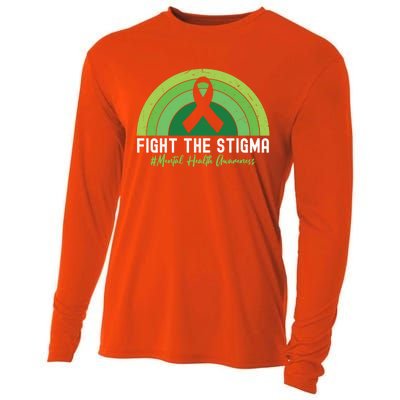 Fight The Stigma Raise Awareness Of Tal Health Gift Cooling Performance Long Sleeve Crew