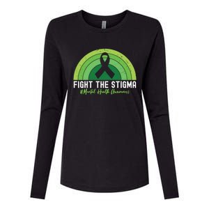 Fight The Stigma Raise Awareness Of Tal Health Gift Womens Cotton Relaxed Long Sleeve T-Shirt