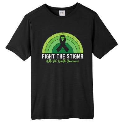 Fight The Stigma Raise Awareness Of Tal Health Gift Tall Fusion ChromaSoft Performance T-Shirt