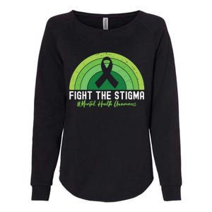 Fight The Stigma Raise Awareness Of Tal Health Gift Womens California Wash Sweatshirt