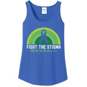 Fight The Stigma Raise Awareness Of Tal Health Gift Ladies Essential Tank