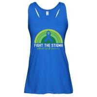 Fight The Stigma Raise Awareness Of Tal Health Gift Ladies Essential Flowy Tank